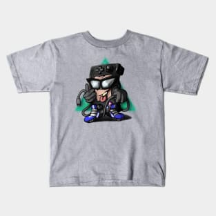 Handheld RP2 Graffiti Character [Black Console] Kids T-Shirt